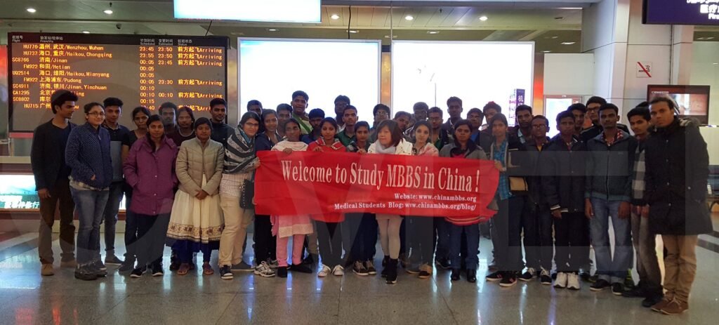 Indian students in China