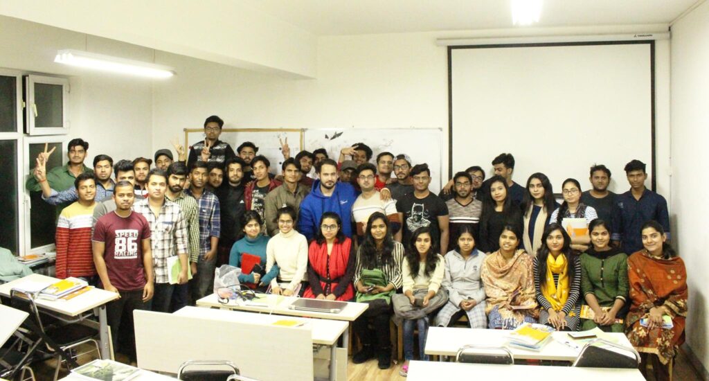 Orientation day for new MBBS students in China