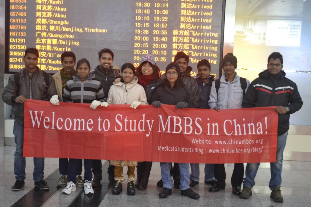 Warm Warm of Indian students in China